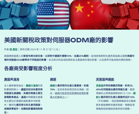 美國新關稅政策