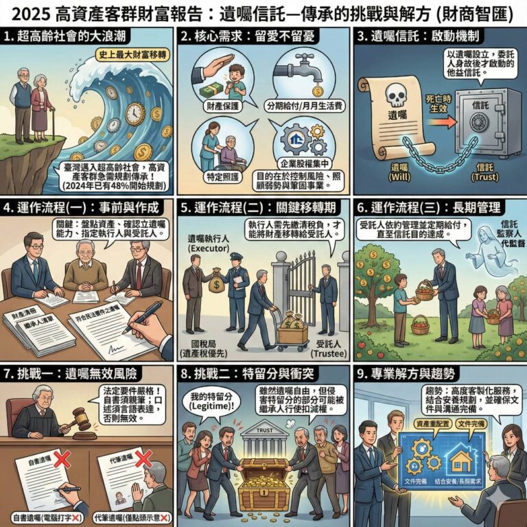 2025 高資產客群財富報告與信託