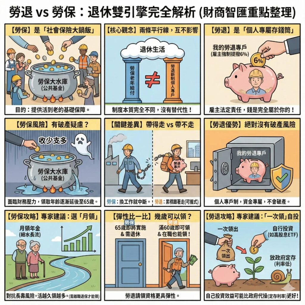 勞保及勞退制度分析